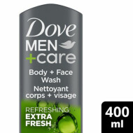 Dove Men Plus Care Extra Fresh Micro Moisture Body Facewash 400 ml