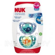 Nuk Silicone Size 2 Ortho Star Pacifier 2 EA
