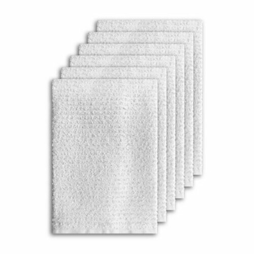 Mainstays 6 Pack Barmop Kitchen Towel White