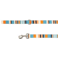 Top Paw® Orange Stripe Dog Leash: 4-ft long, 1-in wide