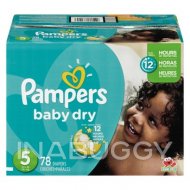 Pampers Size 5 Super Diapers 78 EA