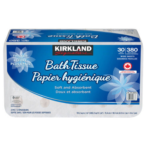 Kirkland Signature 2Ply Bath Tissue 30 Count Costco, Сalgary Grocery