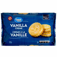 Great Value Vanilla Creme Cookies ~907 g