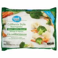 Great Value Natural California Style Mixed Vegetables 1Ea