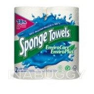 Sponge Towel Enviro Care Paper Towel (2PK) 1EA