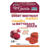 RWGarcia 3 Seed Sweet Beetroot Crackers ~850 g