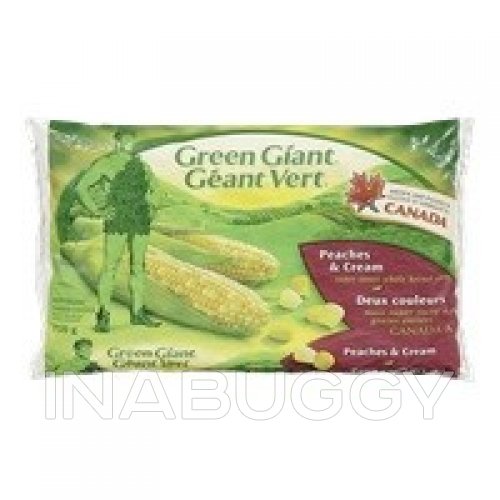 Green Giant Corn Peaches & Cream 750 g (frozen) - Voilà Online Groceries &  Offers