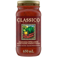 Classico Di Basilicata Italian Sausage, Peppers & Onions Pasta Sauce 650 ml