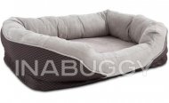 Petco Orthopedic Peaceful Nester Dog Bed, Grey, 40-in x 30-in