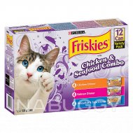 Purina® Friskies® Chicken & Seafood Combo Variety Pack Cat Food - Variety