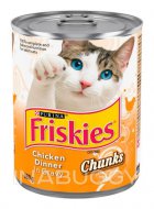 Friskies Wet Cat Food, Chunks Chicken Dinner