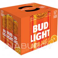 Labatt - Bud Light Orange Can, 12 x 355 mL