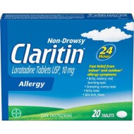 Allergy loratadine tablets USP 10 mg