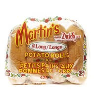 Martins Potato Long Rolls 15oz 8 Count