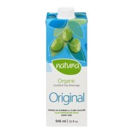 Original Flavour Organic Enriched Soy Beverage 946 mL
