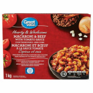 Great Value Hearty & Wholesome Macaroni & Beef ~1 kg