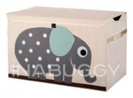 3 Sprouts Kids' Toy Chest, Elephant