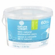 Nature Clean Automatic Dishwasher Pacs 60 Count