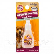ARM & HAMMER™ Advanced Care Vanilla Ginger Fresh Breath Dog Breath Drops, 0.125 Fl Oz
