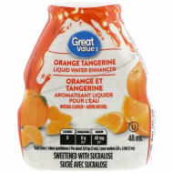 Great Value Orange Tangerine Liquid Water Enhancer 48 ml