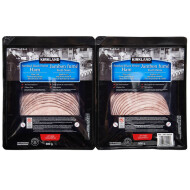 Kirkland Signature Sliced Smoked Black Forest Ham, 2 x 500 g