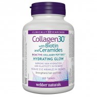 Webber Naturals Collagen30 with Biotin 180 Count