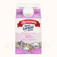 Lactantia Lactose Free 35% Whipping Cream ~473mL