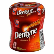 Dentyne Trident Fire Cinnamon Bottles 60 Count