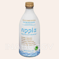 Ripple Dairy-Free Nutritious Pea Beverage Unsweetened Original ~1.4L