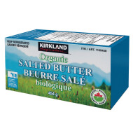 Kirkland Signature Organic Salted Butter ~454 g