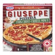 Frozen Canadian Thin Crust Pizza, Giuseppe 501 g