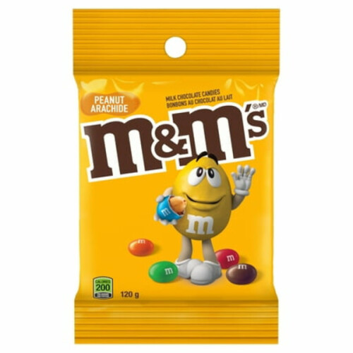 Mandms Peanut Milk Chocolate Candies ~120 G Walmart Saskatoon Grocery Delivery Buggy 1324