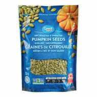 Great Value Dry Roasted & Unsalted Pumpkin Seeds ~350 g