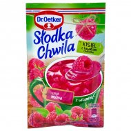 Dr. Oetker Oetker Kisiel Slodka Chwila Soft Jelly Raspberry With Fruits ~30 g