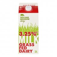 Rolling Meadow Dairy Grass Fed 3.8% Whole Milk, 4 L