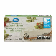 Great Value Lactose Free Cream Cheese 1Ea