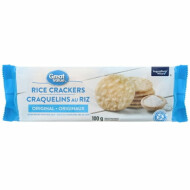 Rubbins Gluten Free Salted Rice Crackers ~100 g