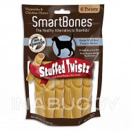 SmartBones® Stuffed Twistz Dog Treat - Peanut Butter - Peanut Butter