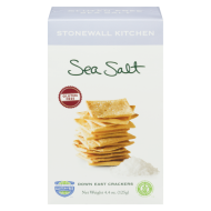 Stonewall Kitchen Sea Salt Cracker 4.4 oz 1 Ea