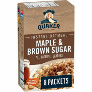 Quaker Instant Oatmeal Maple & Brown Sugar ~344 g