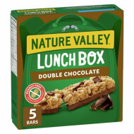 Nature Valley Double Chocolate Flavour Lunch Box Chewy Granola Bars ~130 g