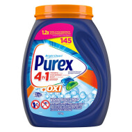 Purex 4in1 Plus OXI Laundry Concentrated Detergent Pacs ~145 x 2.17 kg