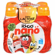 nanö - Drinkable yogurt Peach - 6x93ml - IÖGO