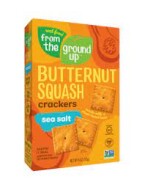 From The Ground Up Butternut Squash Snacking Crackers Sea Salt, 113g