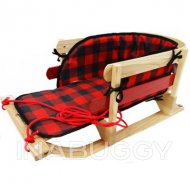 Traditional Baby Sleigh with Pad and Wear Bars