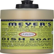 Lemon verbena scent dish soap