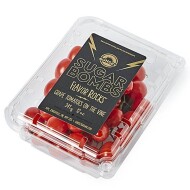 Sunset Grape Tomatoes On The Vine 12 oz 1 Ea