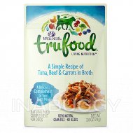 Wellness® TruFood® Dog Food Topper - Natural, Grain Free, Tuna, Beef & Carrots - Tuna & Beef, 2.8 Oz