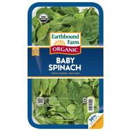 Earthbound Farm Baby Spinach 454 g (16 oz) 1 Ea