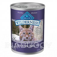 BLUE Wilderness® Adult Cat Food - Natural, Grain Free, Chicken - Chicken, 12.5 Oz